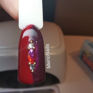 Night Purple Classic Glimmer Effect-Gel 5ml - Image 3